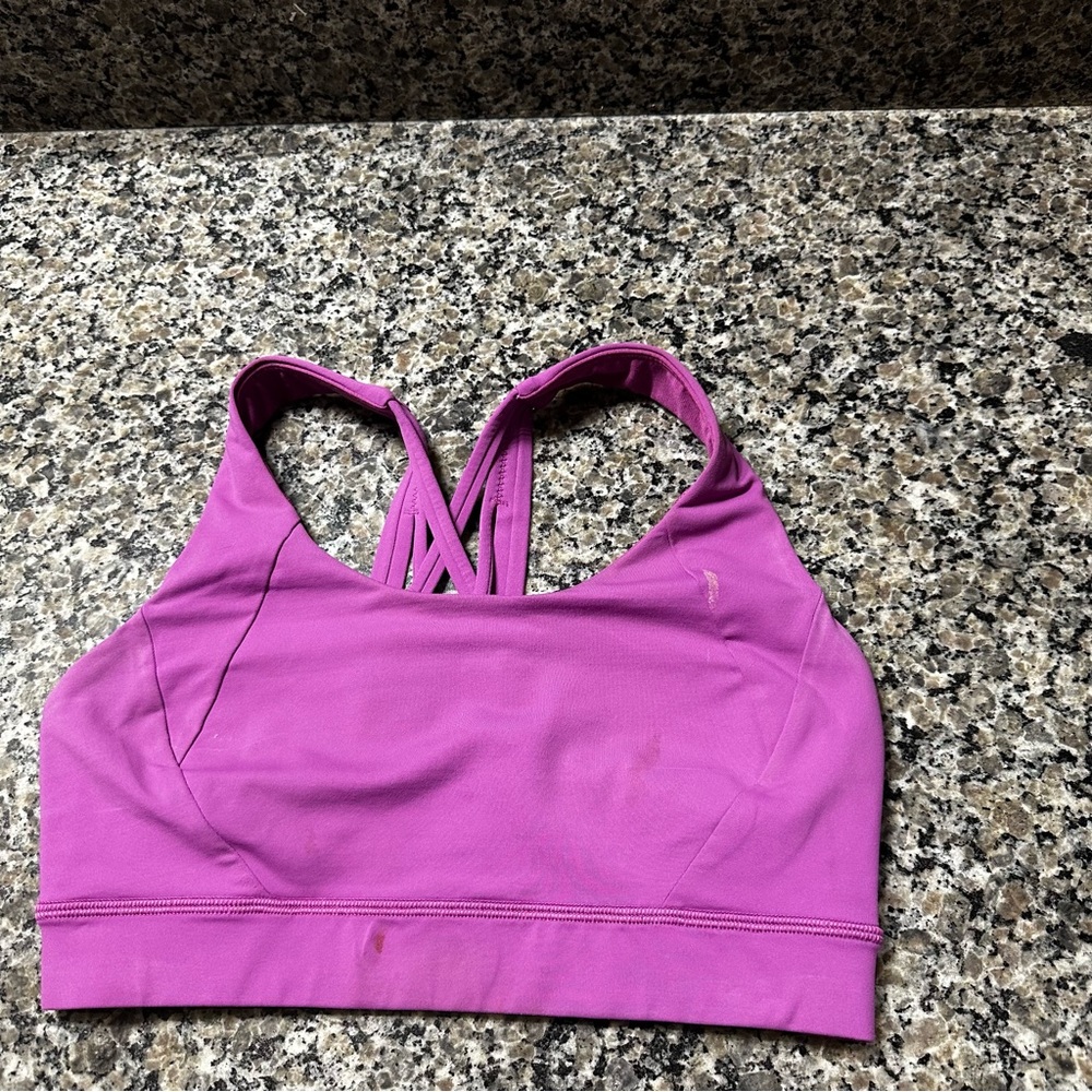 lululemon athletica Magenta Sports Bra